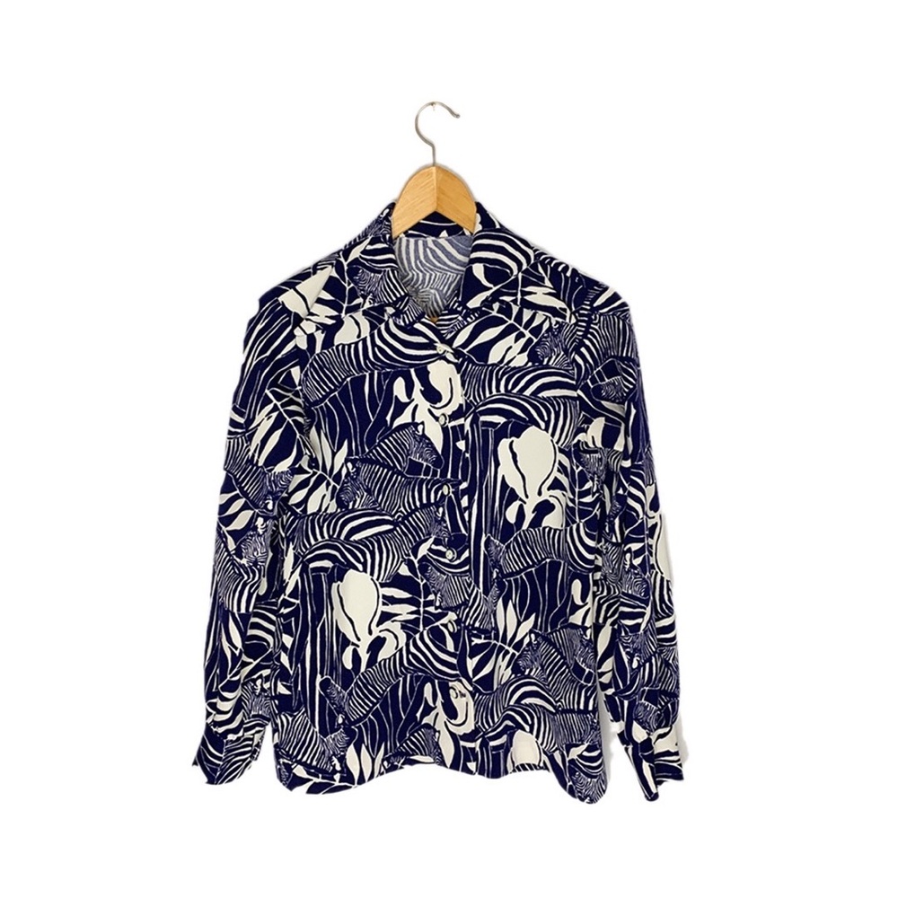 Vintage 70s Dagger Collar Shirt